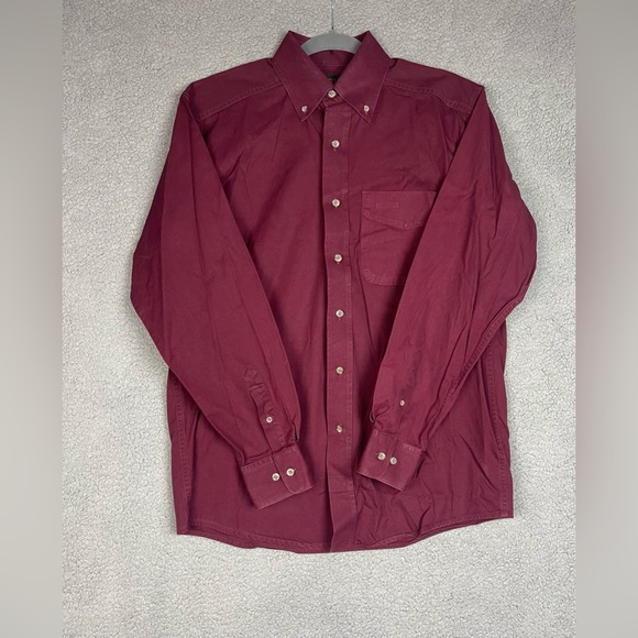 Ariat Men's Burgundy Shirt Size Small - Picture 10 of 10
